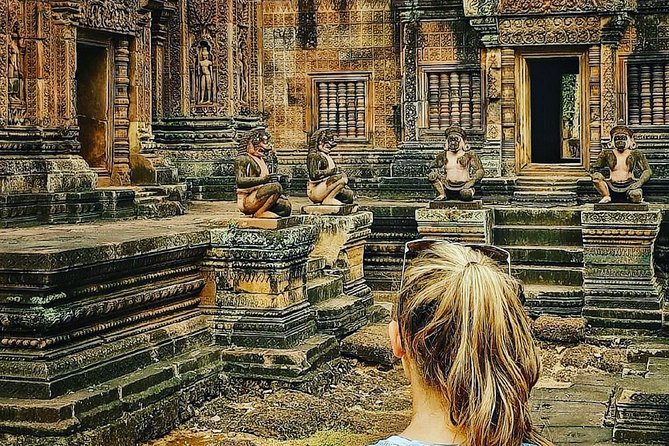 1 day angkor temple complex plus banteay srei tour 1-Day Angkor Temple Complex Plus Banteay Srei Tour