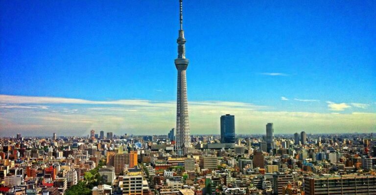 1 Day Tokyo Sightseeing Tour Private Wagon
