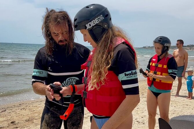 1 Hour Efoil, Scubajet and Electric Paddle Surf on Sitges Beach