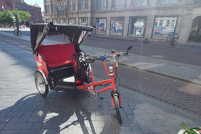 1 Hour Private Amsterdam Rickshaw Tour