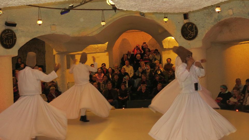 1 1 hour show in cappadocia the sema whirling dervishes 1-Hour Show in Cappadocia The Sema: Whirling Dervishes