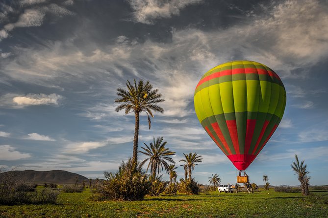 1-Hour VIP Morning Hot Air Balloon Flight From Marrakech With Breakfast