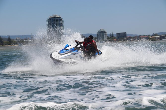 1hr JetSki Tour Gold Coast – No Licence Required – Self Drive – Surfers Paradise