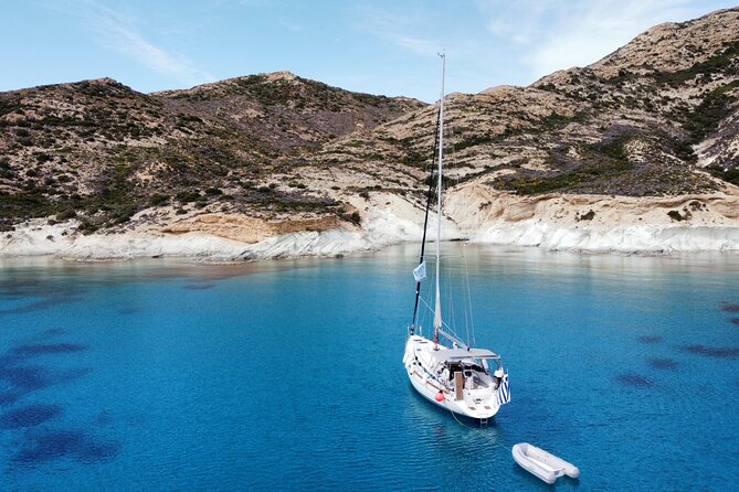 2-Day Private Sailing Tour Around Milos, Kimolos and Polyaigos