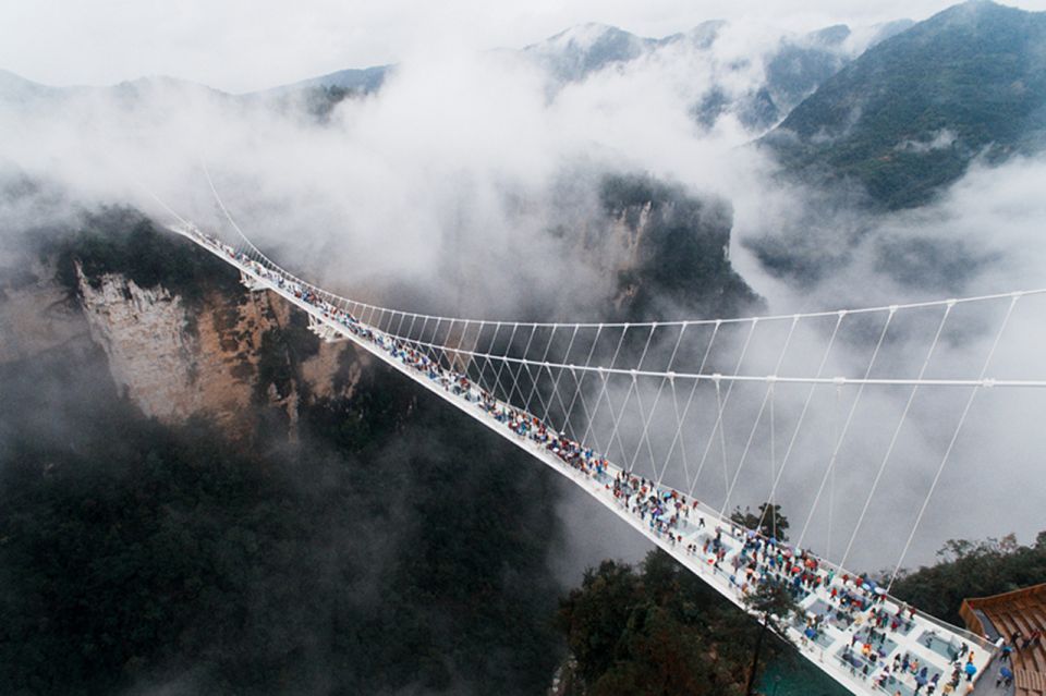 1 2 day tour to zhangjiajie national forest parkglass bridge 2-Day Tour to Zhangjiajie National Forest Park&Glass Bridge