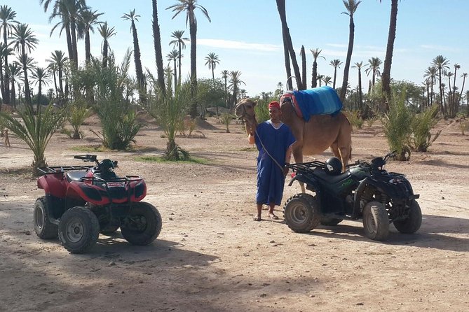 2-Hour Quad Bike & Camel Ride in Marrakech Palmeraie
