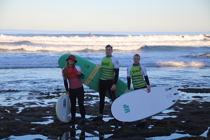 1 2 hours semi private surfing lesson in playa de las americas 2 Hours Semi-Private Surfing Lesson in Playa De Las Americas