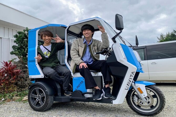 2h 3-Seater Electric Trike Rental (Ishigaki, Okinawa)