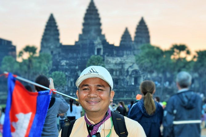 3-D Angkor Temples With One Sunrise