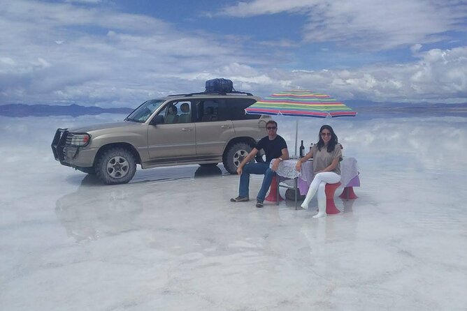 3-Days Tour to the Uyuni Salt Flat and Colored Lagoons SunsetMirror Effect