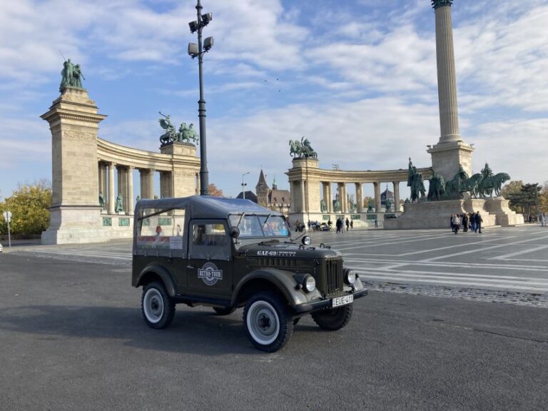 3-Hour Budapest Tour With Russian Jeep