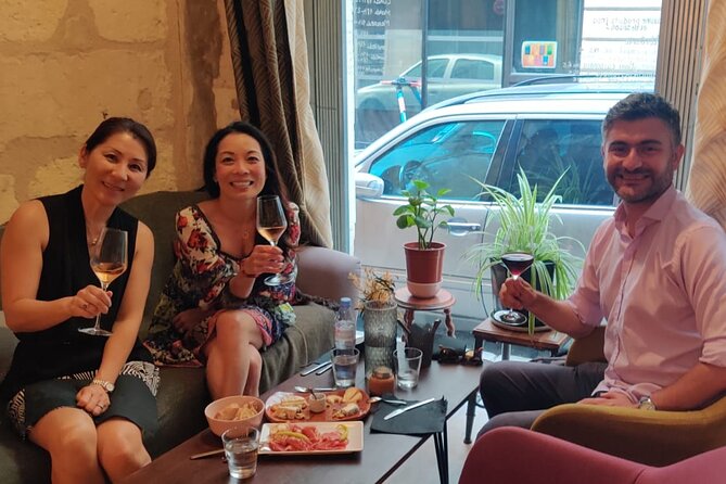 3-Hour Night Tour Ending With Apero: Food Wine Tasting Bordeaux