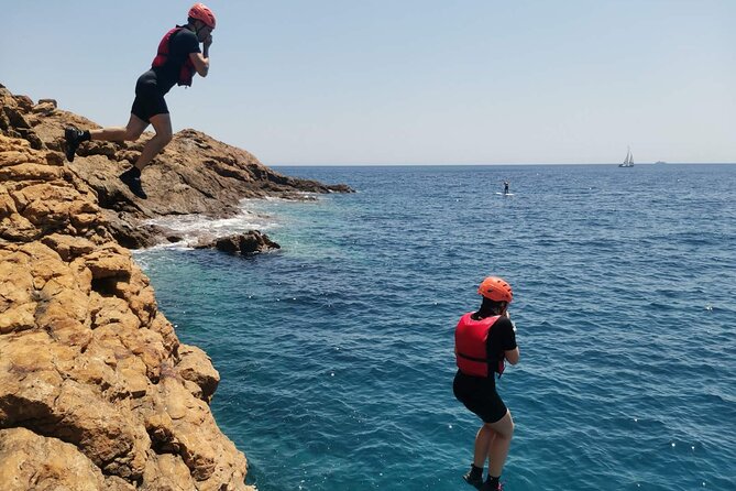 1 3 hour private or small group coasteering in sounio 3-Hour Private or Small Group Coasteering in Sounio