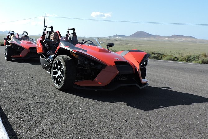 3 Hours Guided Tour With Polaris SLINGSHOT Around Lanzarote
