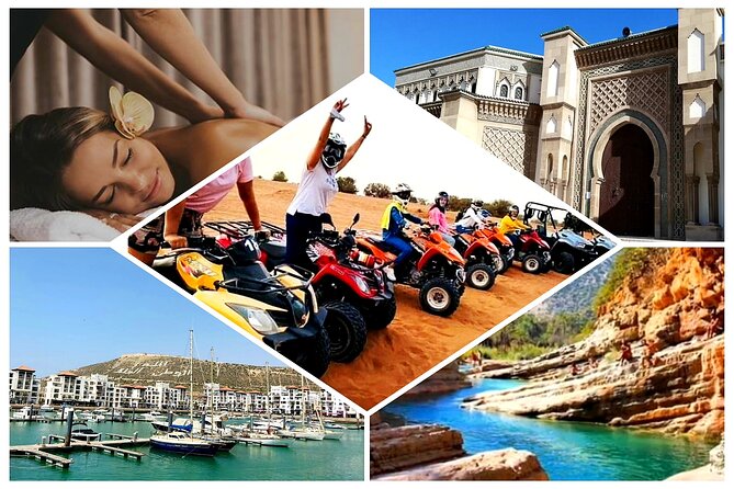 4 Excursions in 1 Pack City Tour Hammam Massage Quad or Buggy Paradise