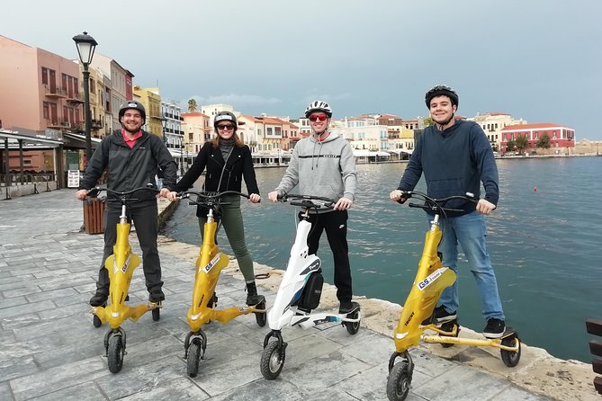 40-Minute Chania Sightseeing Tour by Trikke