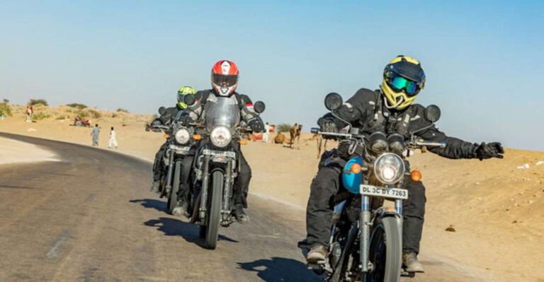 9 Golden Triangle Tour With Jodhpur on Motorbike