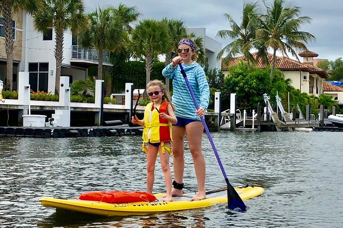 90-Minute SUP Tour of Las Olas Canals With a Doggy Guide  – Fort Lauderdale