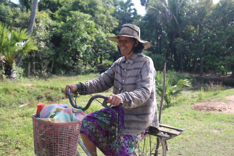 A Morning in the Cambodian Countryside