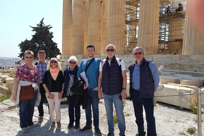 Acropolis Monuments Guided Tour With German Speaking Guide