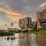 1 adelaide city kayak tour Adelaide City Kayak Tour