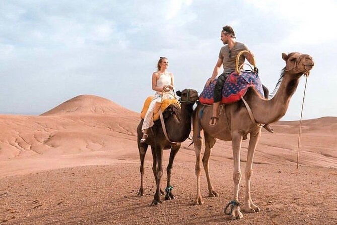 1 agafay desert dinner and sunset camel ride from marrakech Agafay Desert Dinner and Sunset Camel Ride - From Marrakech