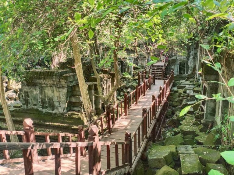 Airport Pickup & Temple Exploration Included Beng Mealea