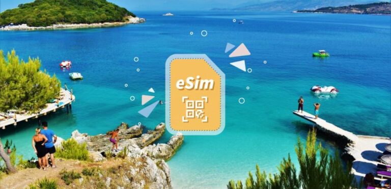 Albania/Europe: Esim Mobile Data Plan
