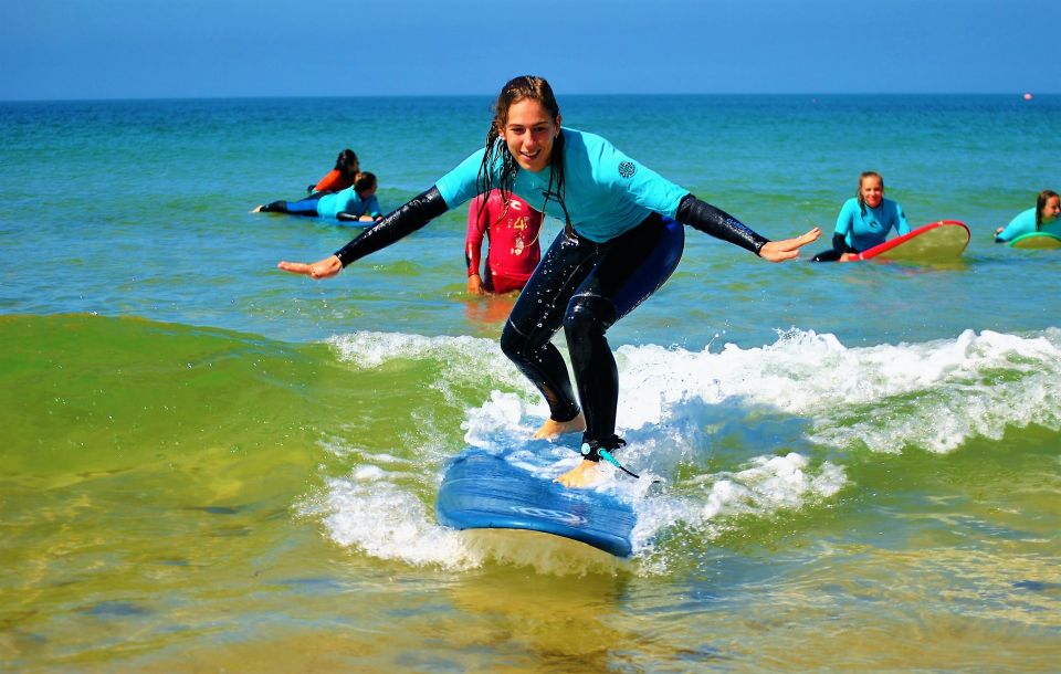 1 albufeira surfing lesson at gale beach Albufeira: Surfing Lesson at Galé Beach