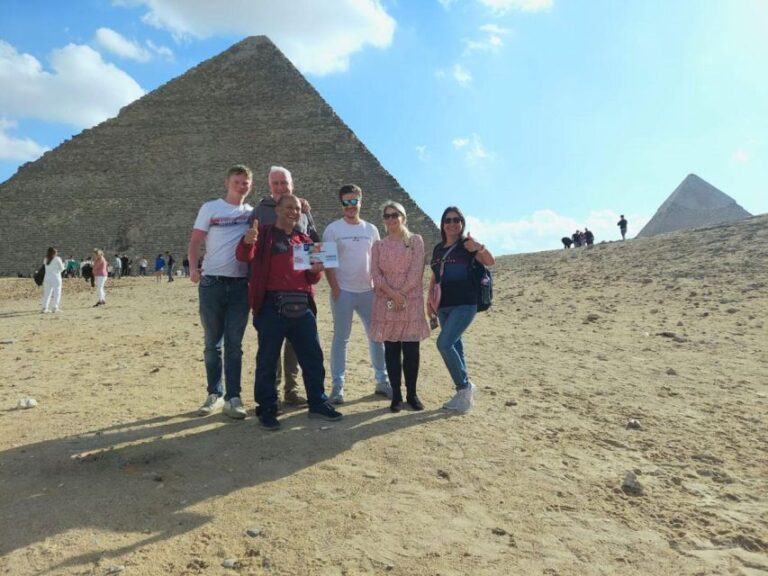 All-Inclusive Trip Pyramids, Sphinx, Camel Riding & Museum