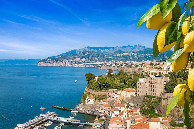 Amalfi Coast, Sorrento and Pompeii in One Day From Naples
