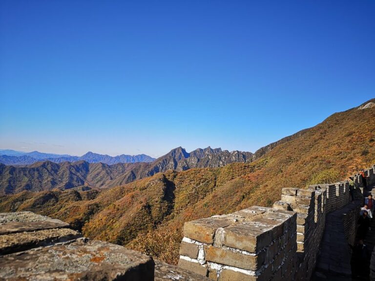 Amazing Mutianyu Great Wall Coach Tour With Entrance Ticket