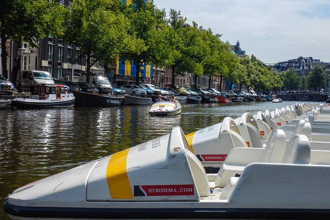 Amsterdam Independent Sightseeing by Pedal Boat
