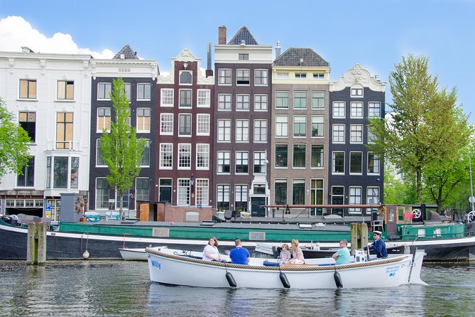 Amsterdam Open Boat Sightseeing Canal Cruise