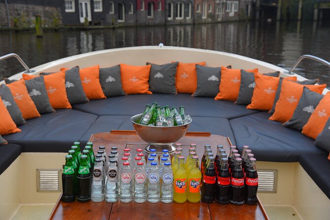 Amsterdam Private Boat Trip With Skipper, Burger and Beers