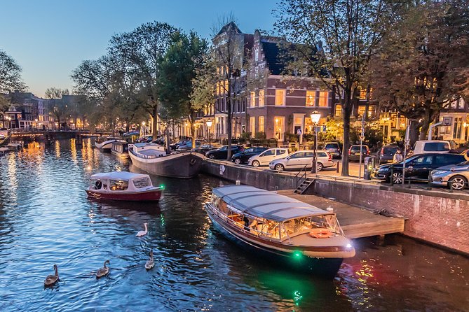 Amsterdam Small-Group Evening Canal Cruise Including Wine, Craft Beer, Cheese