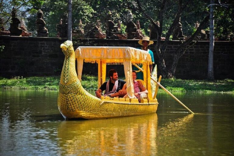 Angkor Bike Tour & Gondola Sunset Boat W/ Drinks & Snack