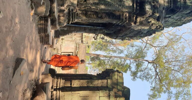 Angkor Sunrise, Taprohm and Angkor Thom.