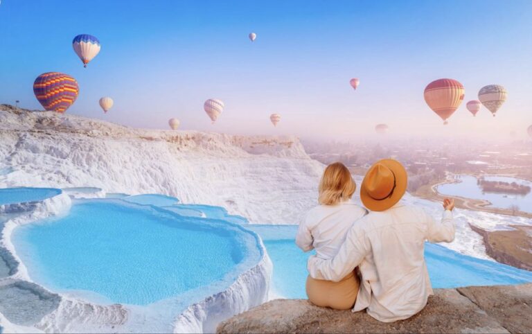 Antalya: Pamukkale Guided Tour With Optional Balloon Flight
