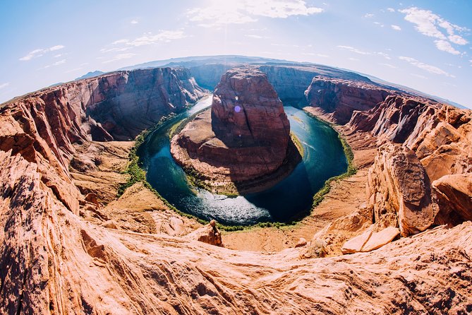 Antelope Canyon and Lake Powell Scenic Flight With River Rafting