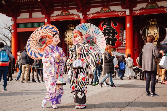 Asakusa, Tokyo: Traditional Kimono Rental Experience at WARGO