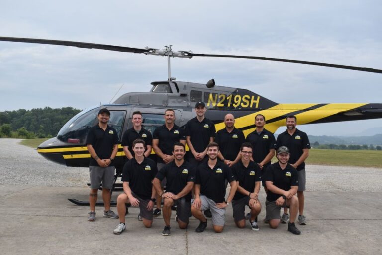 Asheville: Looking Glass Rock Helicopter Tour