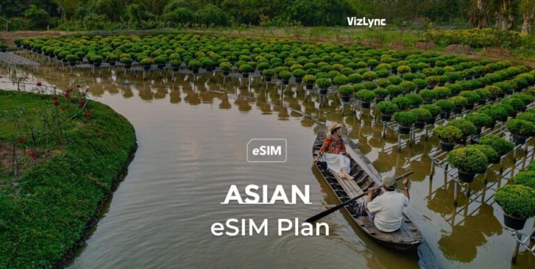 Asia Travel Esim Plan for 8 Days With 6GB High Speed Data
