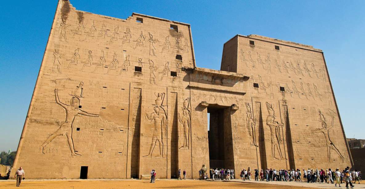 1 aswan edfu and kom ombo day tour with luxor transfer Aswan: Edfu and Kom Ombo Day Tour With Luxor Transfer