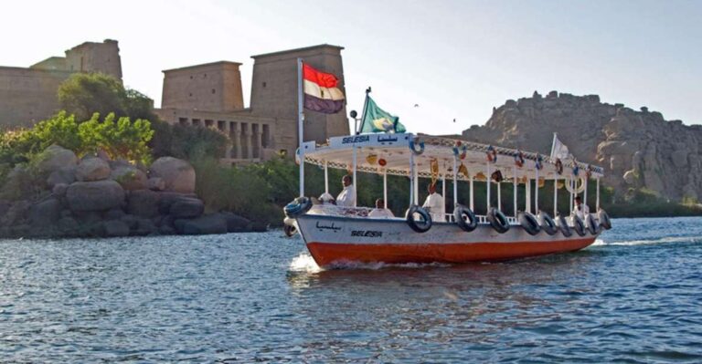 Aswan: Private Nile Boat Cruise and Botanical Garden Visit