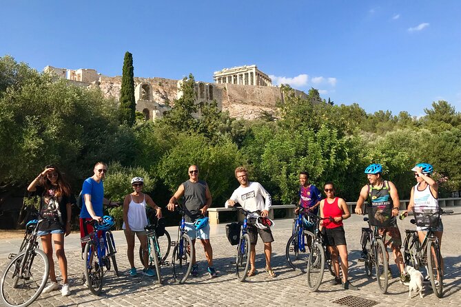 Athens City Scenic Bike Tour With Coffee Break and Guide