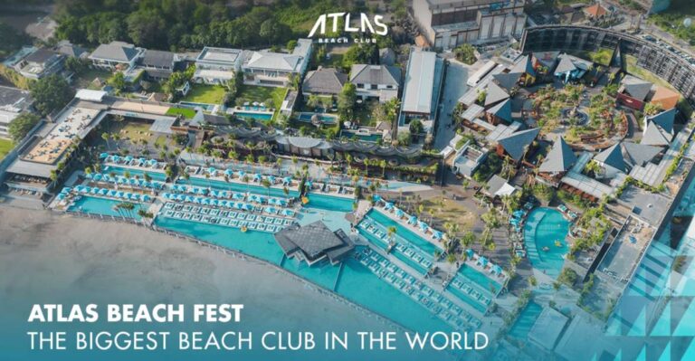 Atlas Beach Club Bali: Daybed/Sofa Booking With F&B Credit