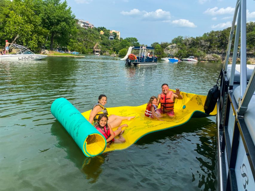 1 austin lake austin private boat cruise full sun shading Austin: Lake Austin Private Boat Cruise - Full Sun Shading