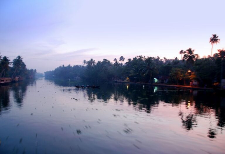 Backwaters of Alapuzha From Cochin Port