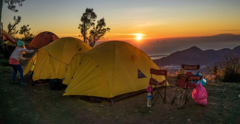 Bali: 2-Day Sunset and Sunrise Camping at Mt. Batur